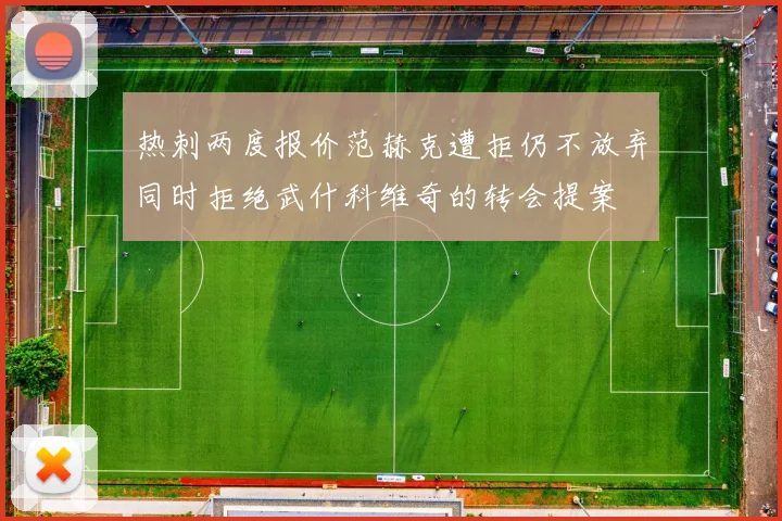 热刺两度报价范赫克遭拒仍不放弃同时拒绝武什科维奇的转会提案